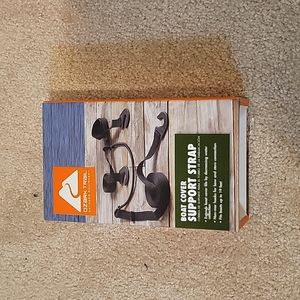 Boat cover support strap